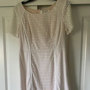 White Anthropologie Dress